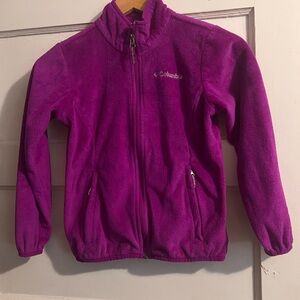 Columbia Vibrant Purple Fleece Jacket